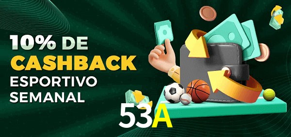 10% de bônus de cashback na 53A